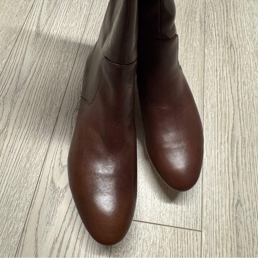 Loeffler randall brown tall boots size 7.5 - Picture 4 of 8